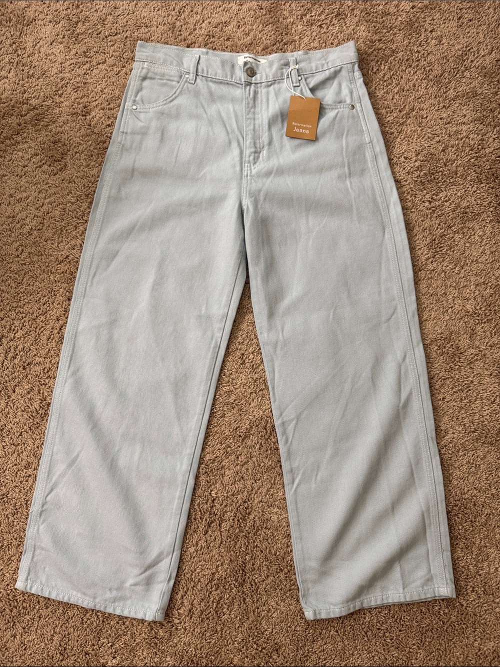 Reformation Light Blue Jeans NWT Size 31